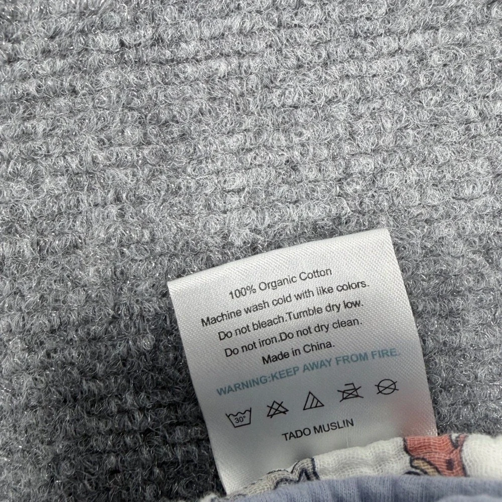 Tado Muslin Organic Cotton Sleeping Sack XL Car Print Wearable Blanket 39